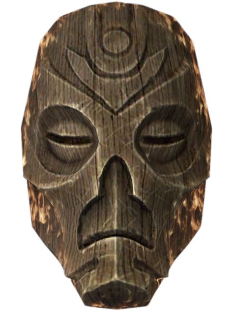 Additionally, after you obtain all masks you can. . Wooden mask skyrim